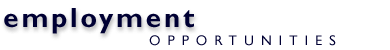 employment opportunities
